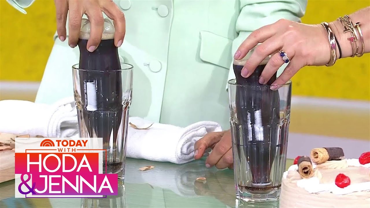 Hoda & Jenna try viral hacks: Potato peeling, soda fizz, more