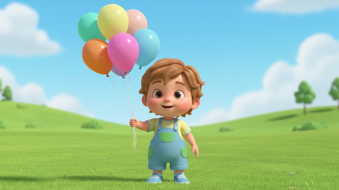 Benny and the Balloon Race | Taking Turns & Fair Play Fun Kids Song 🎈🏁