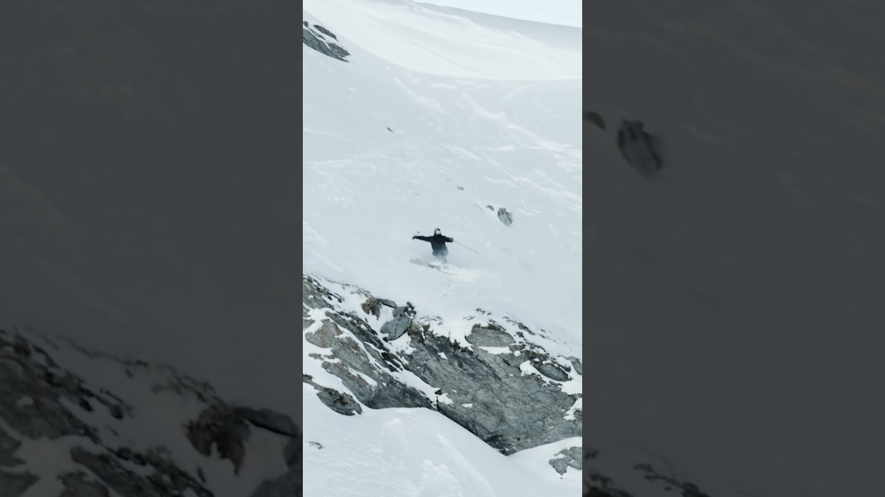 Max Palm sending on the ARV 112 at Les Arcs, France.