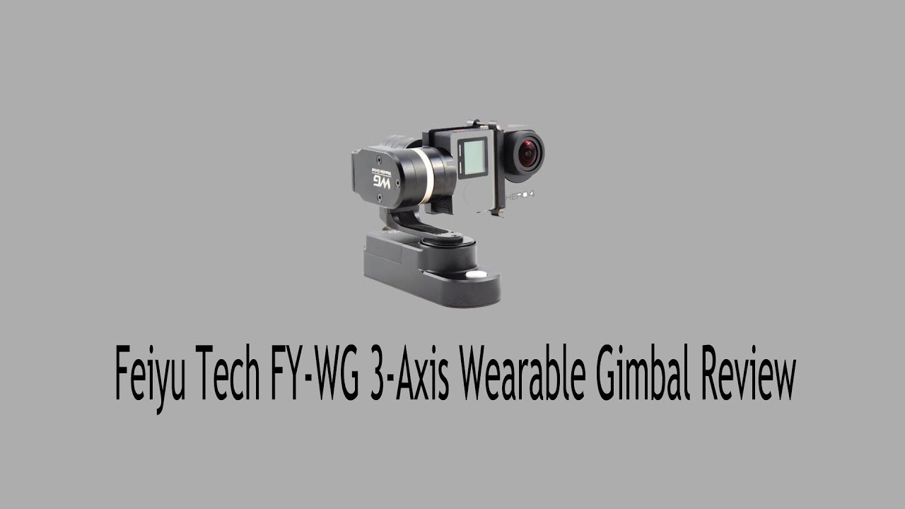 Feiyu Tech FY-WG 3-Axis Wearable Gimbal Review