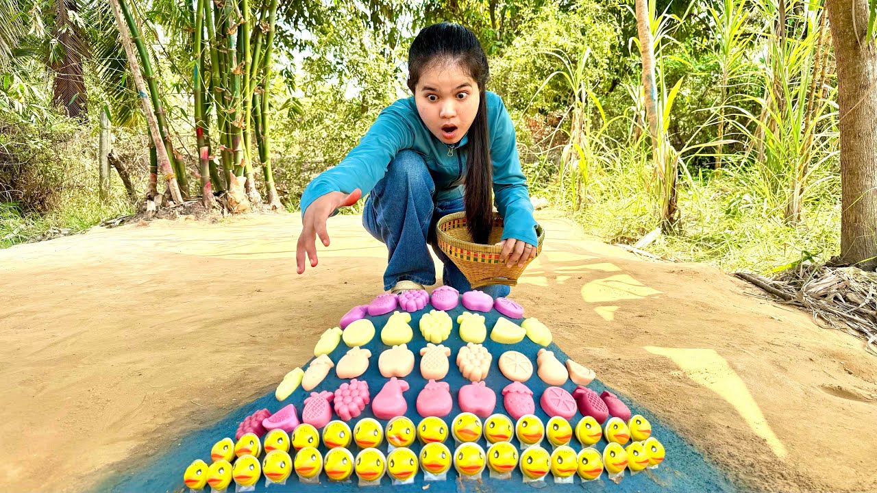 Wow! The girl show Amazing Smart and Useful in Forest#bushcraft #creativesurvival #camping #survival
