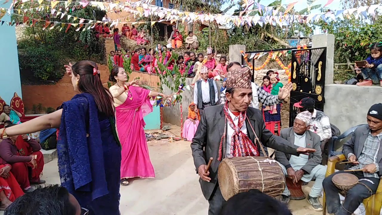 अर्घाखाँची  अर्घा को पन्चे बजा (नेपाली बिबाह) नाच