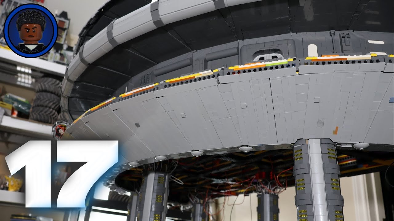 Building Kamino in LEGO: Update 17 - Detailing the Underside + INTERIOR
