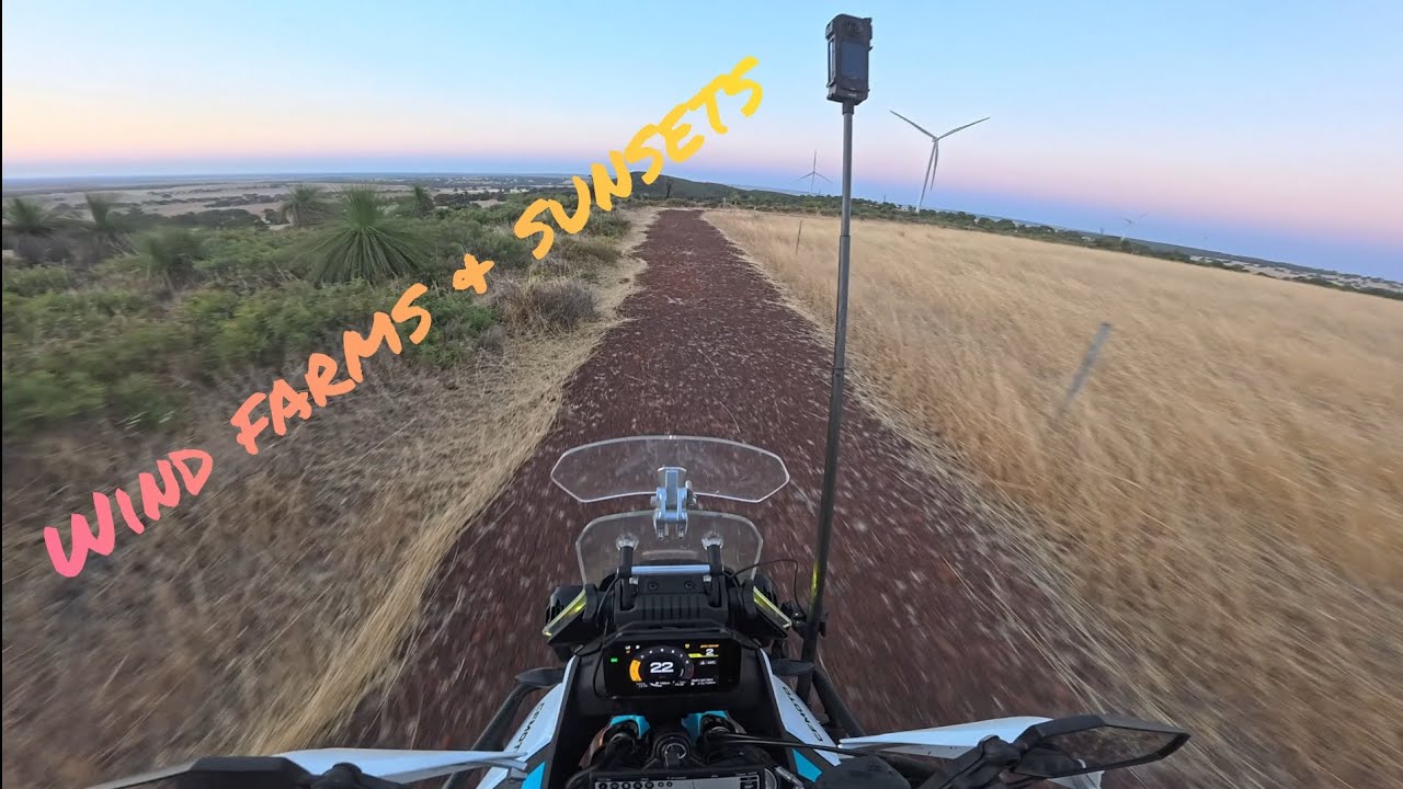 Windmills, Dirt Roads & Sunsets 