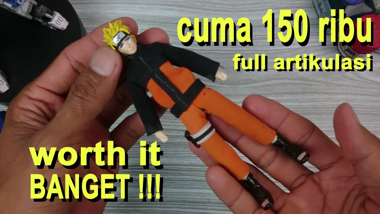NARUTO custom action figure dari figma - cuma 150 ribu