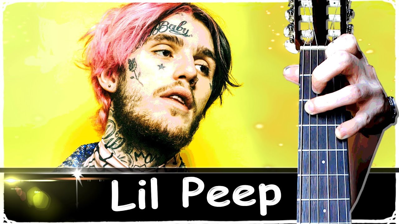 Lil Peep - FIVE DEGREES на Гитаре + РАЗБОР