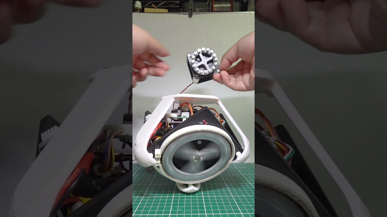 【Reaction Wheel】姿勢制御モジュール 積む【3Dプリント】