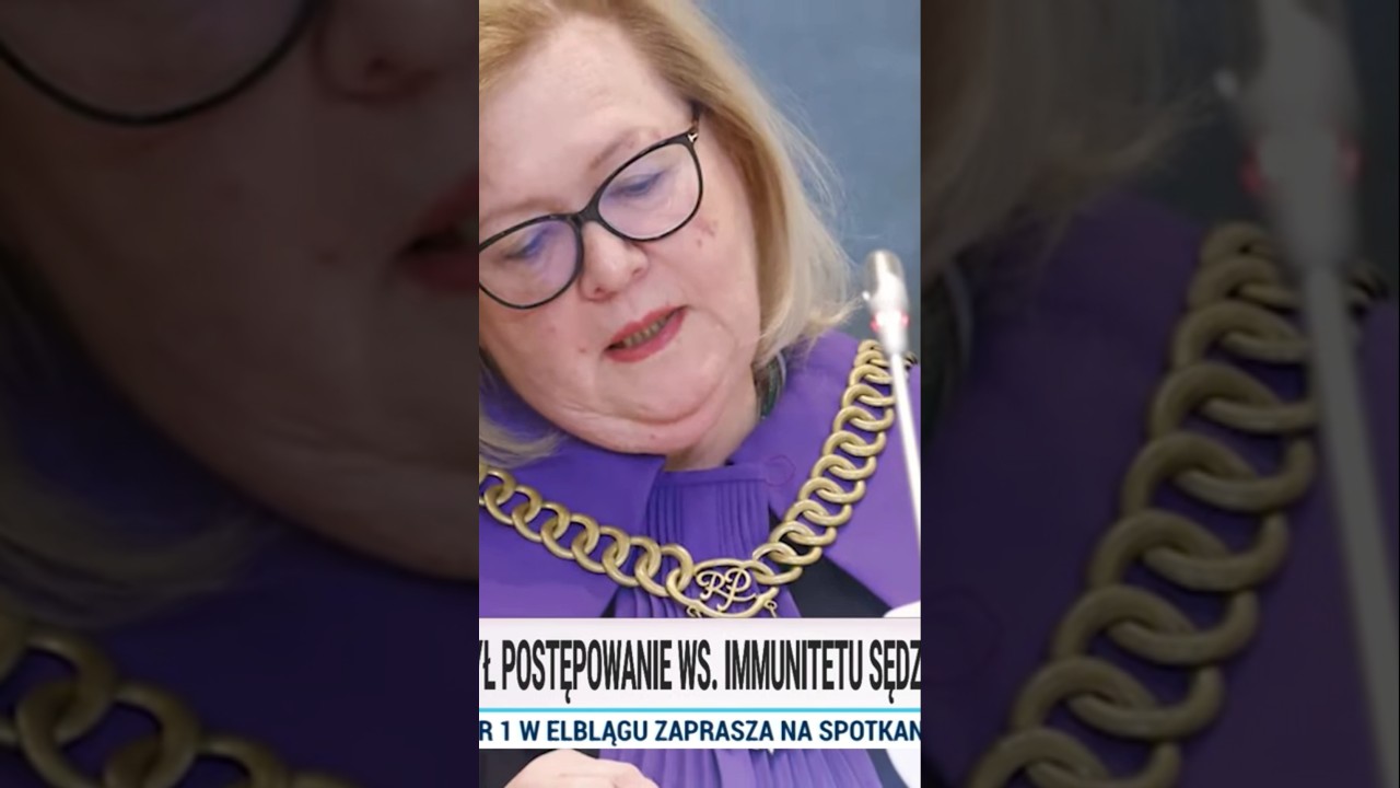 Immunitet Manowskiej. Trybunał Stanu wydał postanowienie