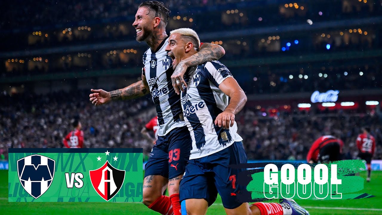&iexcl;Hat Trick! Berterame la estrella de la noche I Monterrey 3-1 Atlas | Liga MX - J3 2025 | TUDN