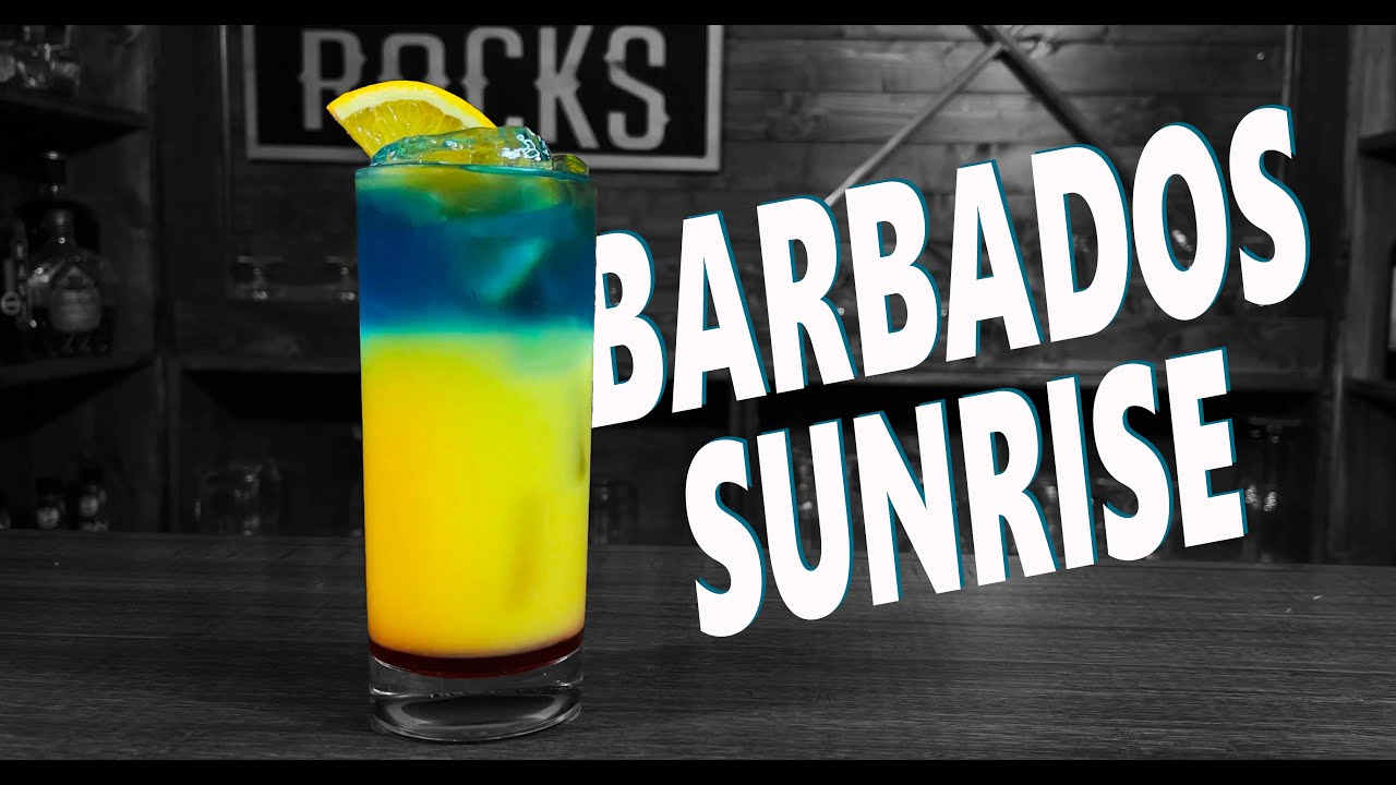 Как приготовить коктейль «Барбадосский рассвет» | Booze On The Rocks