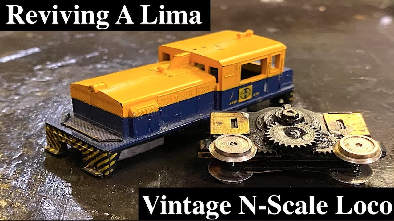 Reviving An N-Scale Lima Switcher Locomotive