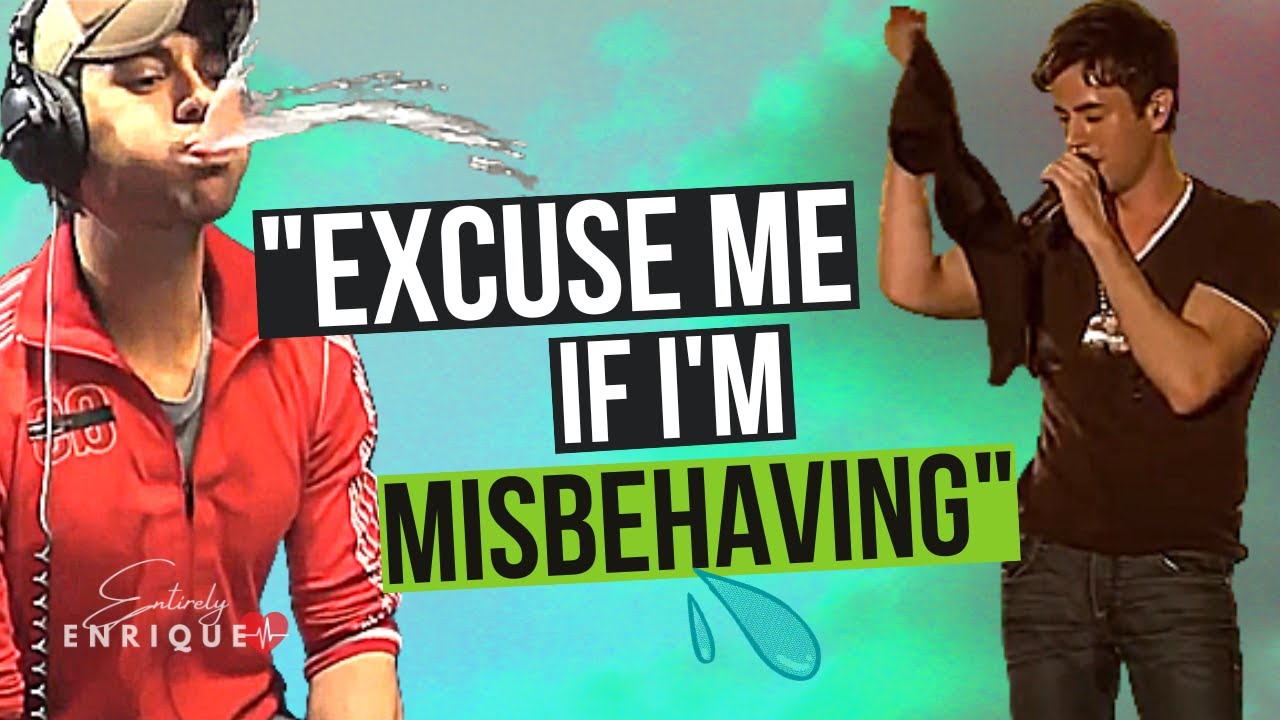 Enrique Iglesias Misbehaving  - Part 2 (Funny Moments Compilation)
