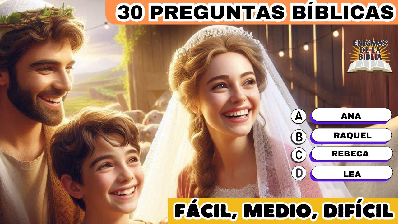 ¿Puedes PASAR EL DESAFÍO BÍBLICO de 30 PREGUNTAS?