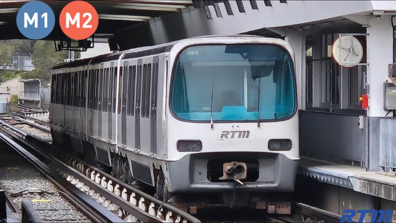 Métro RTM : Les 2 lignes de Métro Marseillais