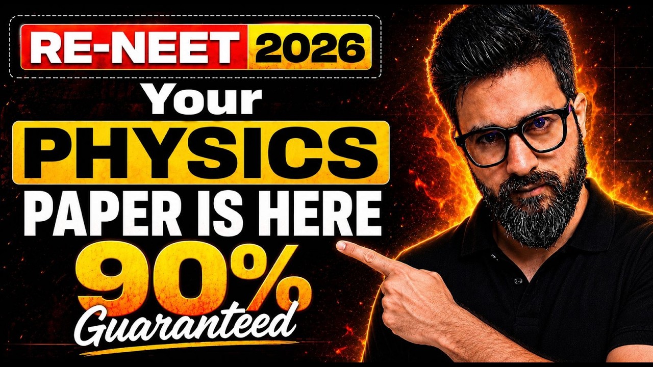 RE-NEET 2026 Physics Paper Exposed 😳| 100% Strike Rate | Yawar Manzoor sir