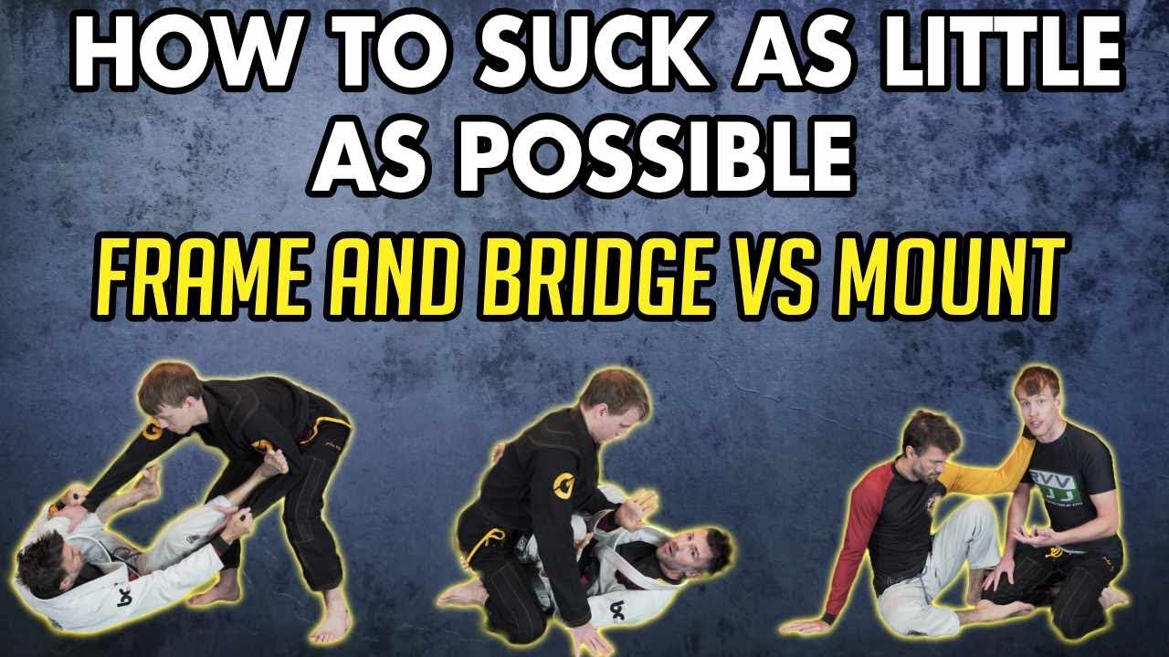 BJJ Lesson 30: How To Frame and Bridge - Fundamentals Of Escaping