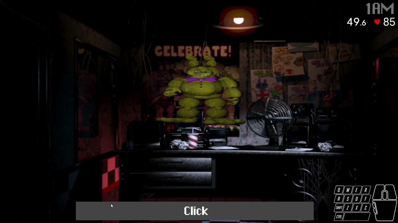 TRTF: One Night at Springtrap's Chapter 1 | 20 Mode COMPLETE
