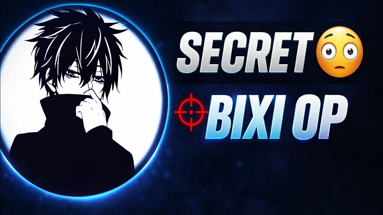 Secret of Bixi OP Aim 😳/ bixi op secret of drills