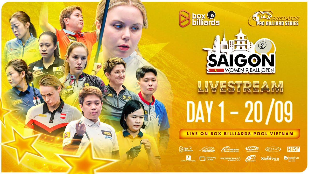 TV 1 | L&Ecirc; HỒNG NHUNG vs SAVANNAH EASTON | 2025 POISON SAIGON WOMEN 9 BALL OPEN