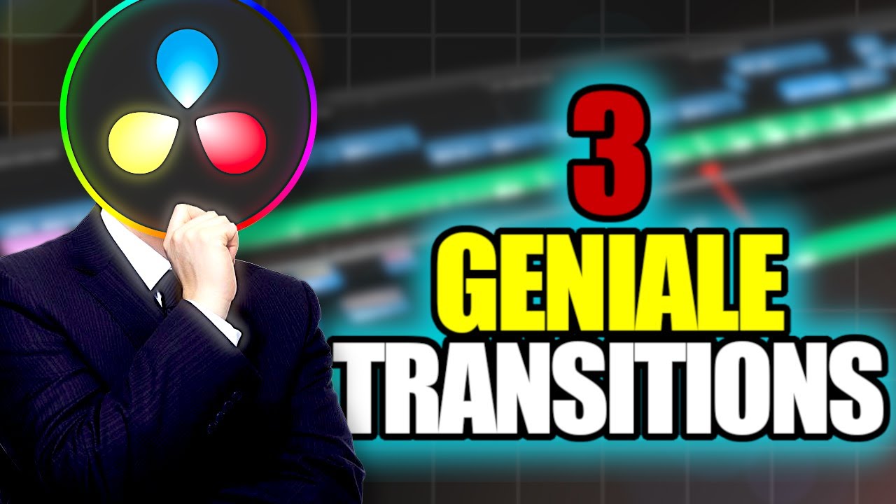 EIGENE Transitions in DaVinci Resolve erstellen und als PRESET abspeichern DaVinci Resolve Tutorial