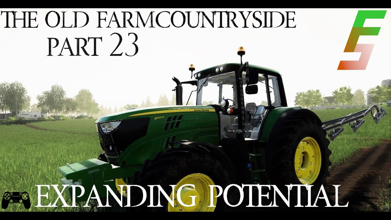 The Old Farm Countryside - #23 - Building a Factory on Farming Simulator! - FS19 - PS4
