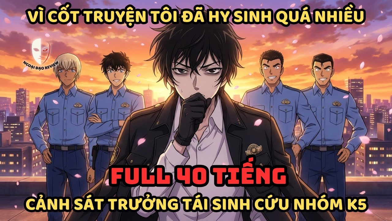 🔥Trọn Bộ🔥 Conan Fanfic: Vì Cốt Truyện Tôi Đã Hy Sinh Quá Nhiều!Cảnh Sát Trưởng Tái Sinh Cứu Nhóm K5