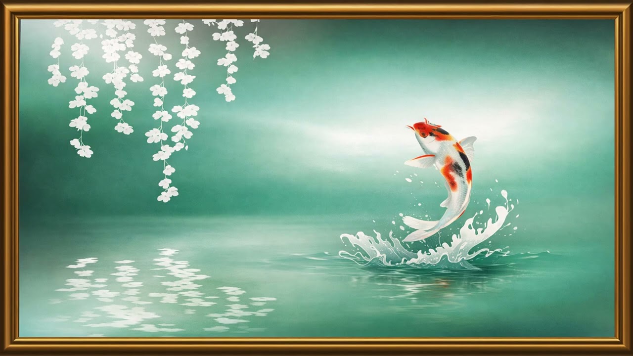 Jumping Fish | TV Frame 4K | 2 Hours | @tvframeart9