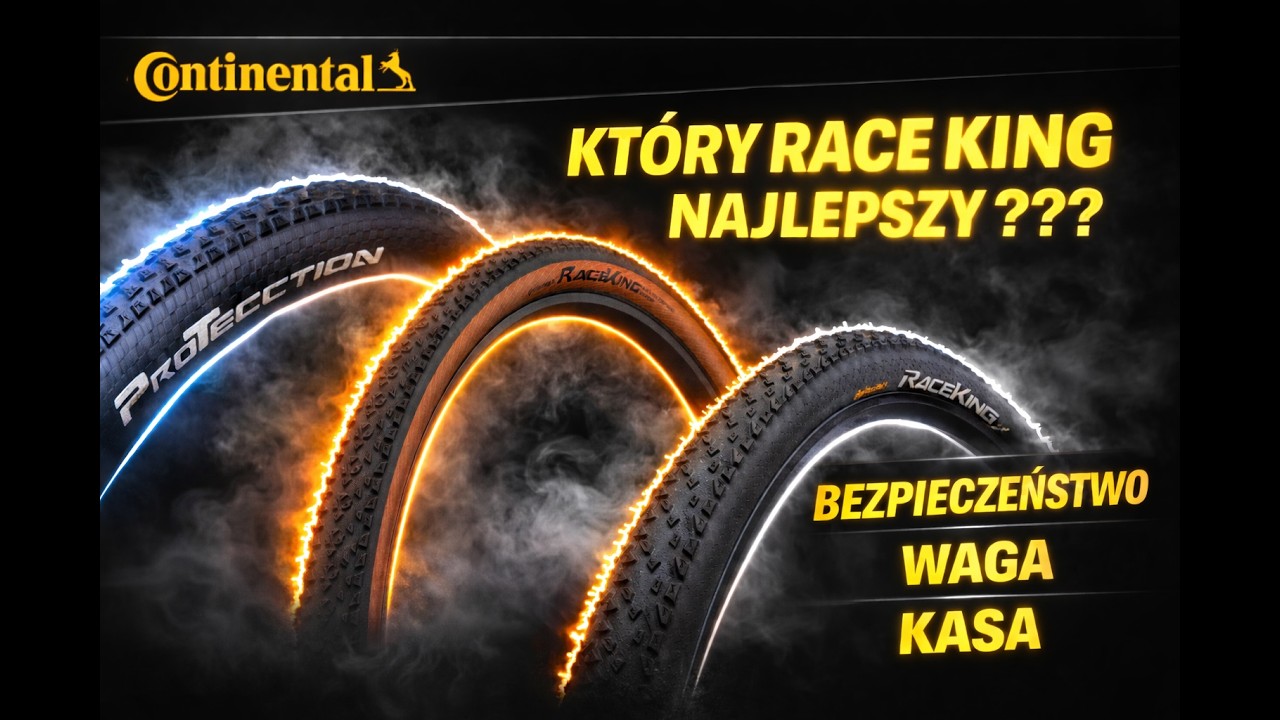 Opony Rowerowe CONTINENTAL RACE KING // Którą Wersję Wybrać ???