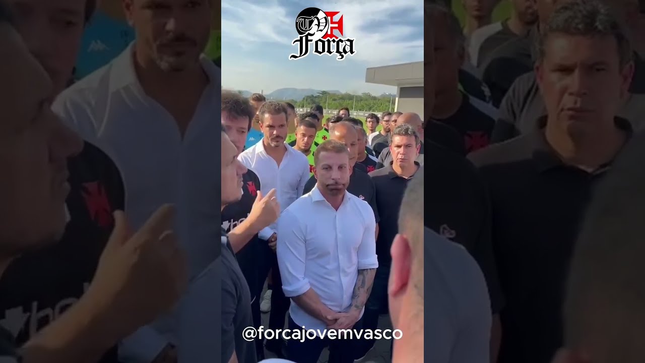 🚨 FOR&Ccedil;A JOVEM DO VASCO COBRANDO NO CT#vasco  #cobran&ccedil;a  💢 #protesto