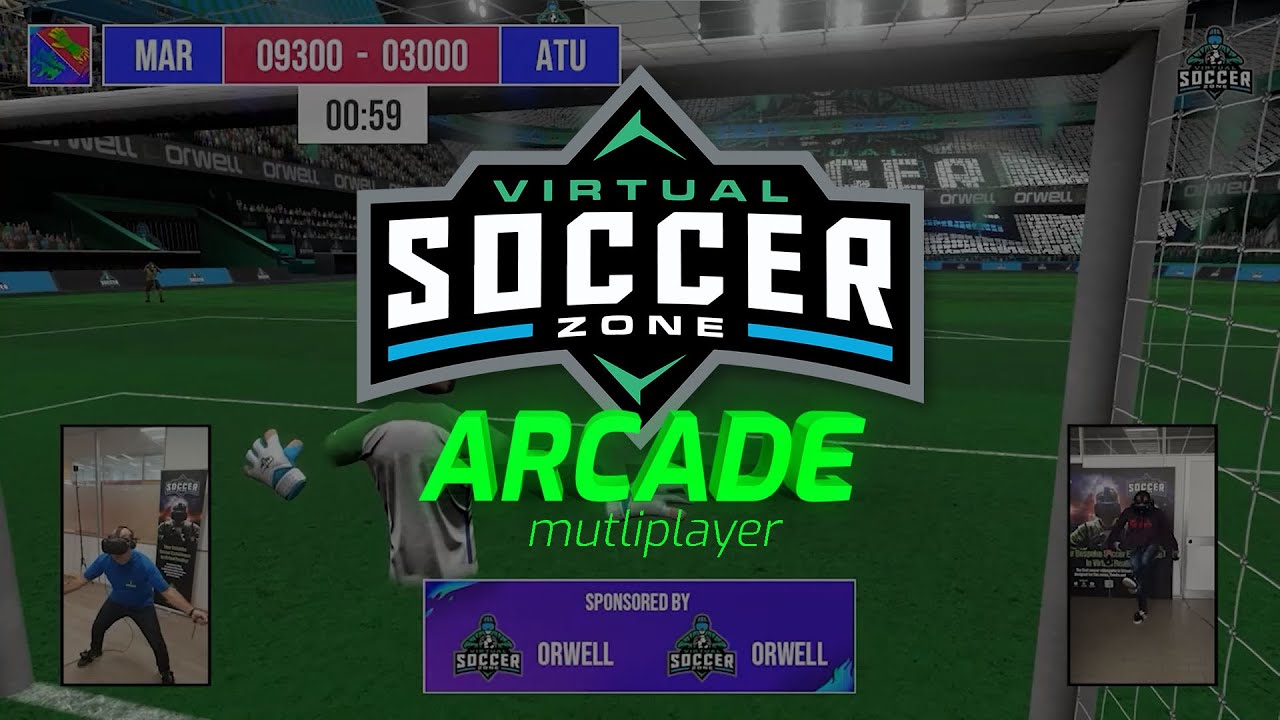 Virtual Soccer Zone Arcade 2021 - Multiplayer Gameplay