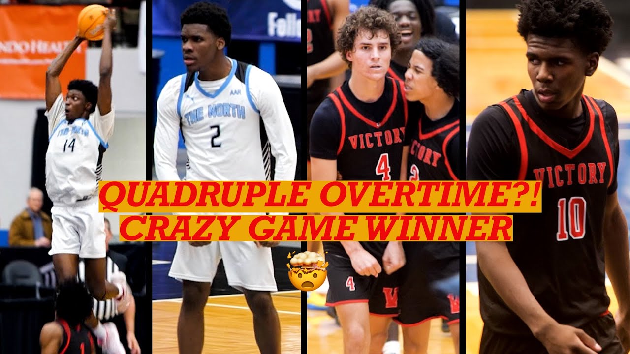 CRAZY GAME WINNER IN QUADRUPLE OVERTIME?!