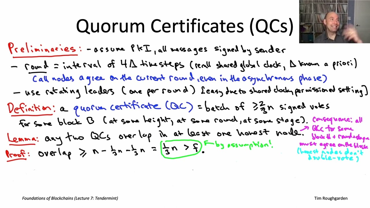 Foundations of Blockchains (Lecture 7.2: The Tendermint Protocol)
