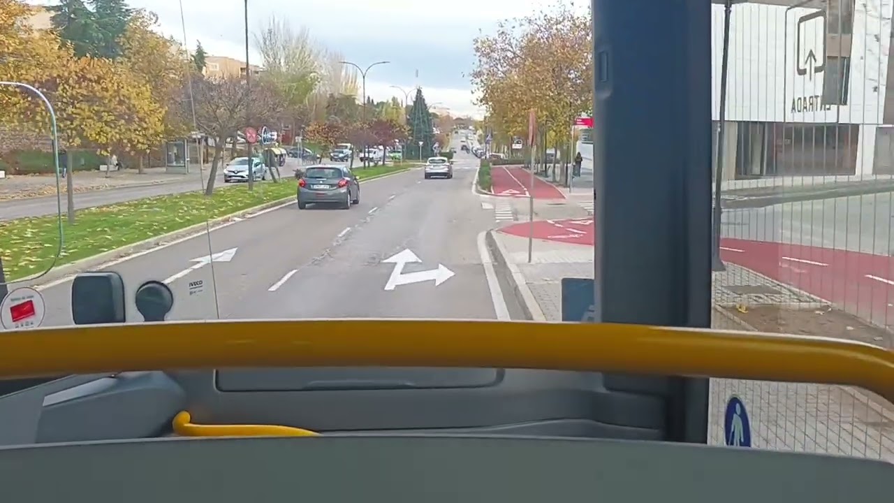 1262 | Interbus | iveco crossway hybrid | Linea 180 hasta hospital Infanta sofia