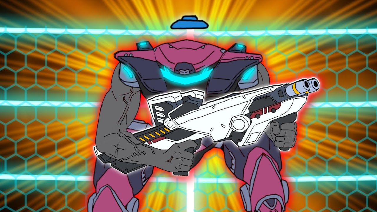 Carbine 12 PANTHER , Mech Arena funny video