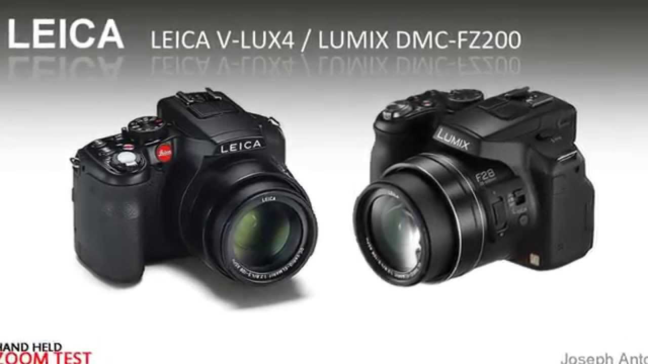 LEICA V-LUX4 / LUMIX DMC-FZ200 Zoom Test