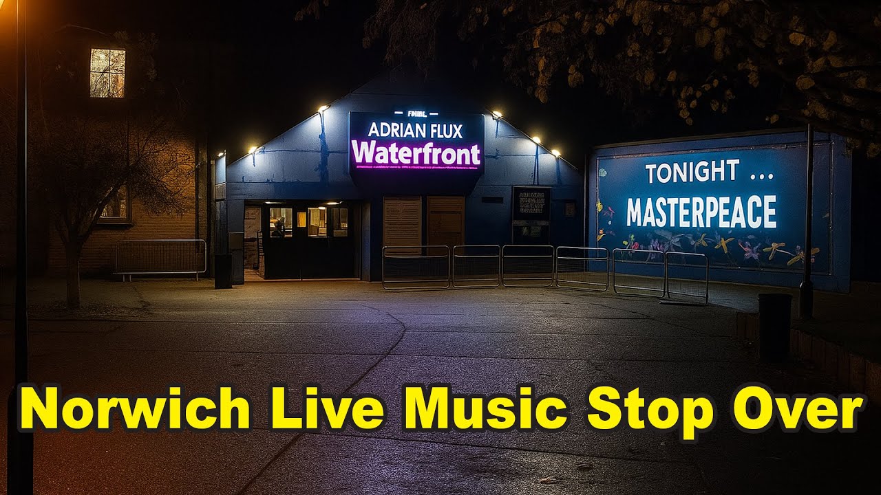 Masterpeace Live, Norwich Christmas Shopping and a Frosty Van Stop