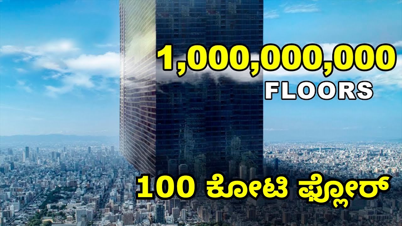 What Would Happen If a Skyscraper Had a Billion Floors? || Mysteries For you Kannada