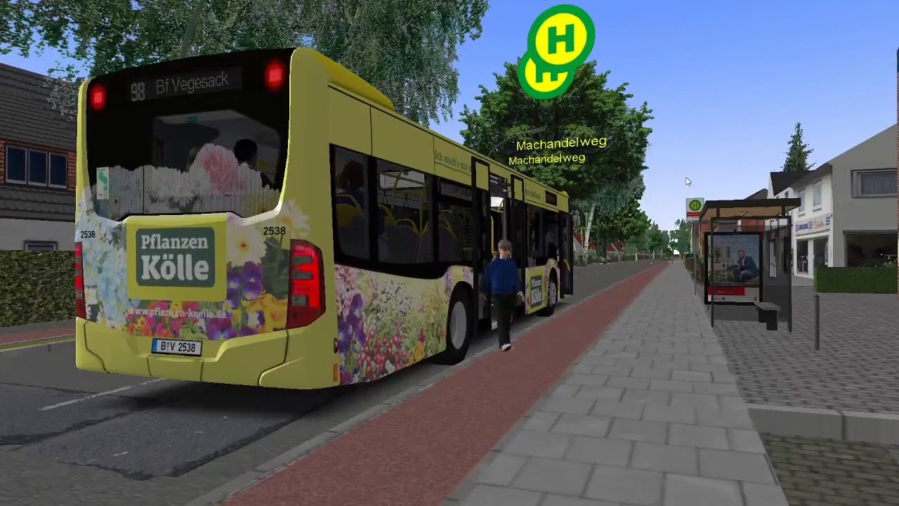 Let's Test Omsi2 BRT C2 im Test auf Bremen Nord Modern.