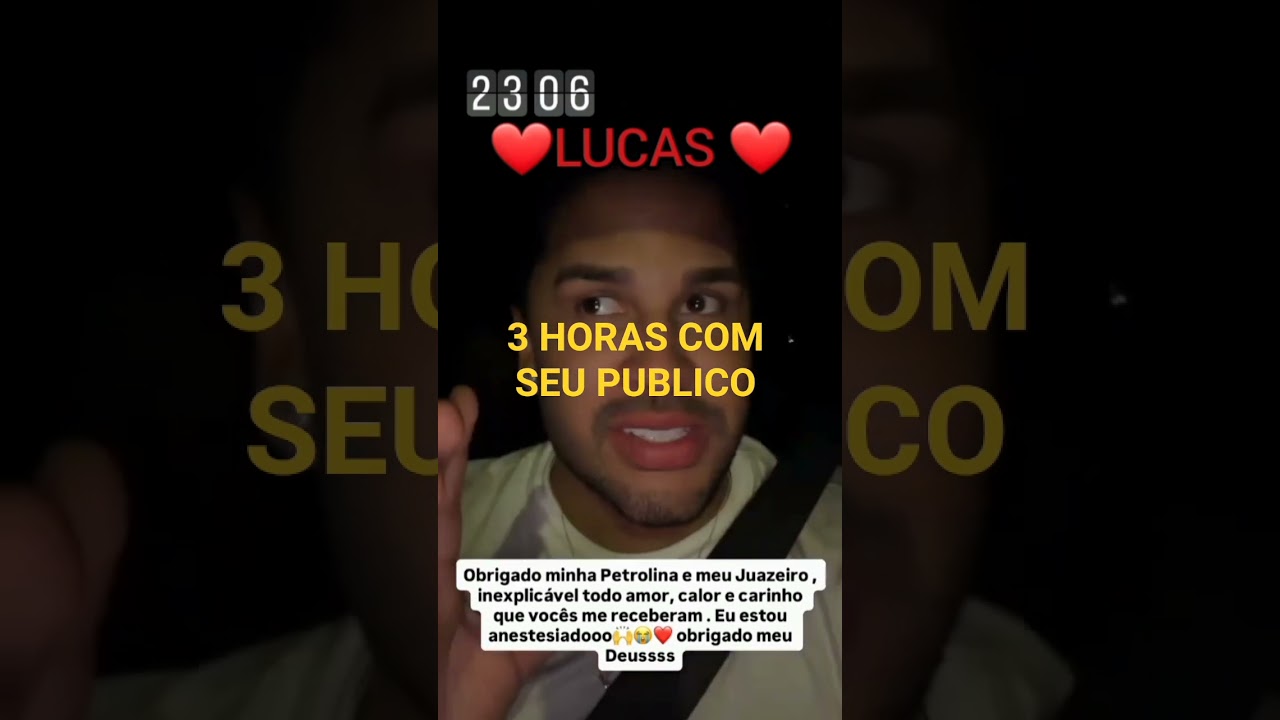 ❤LUCAS GUIMARÃES COM SEU PUBLICO❤