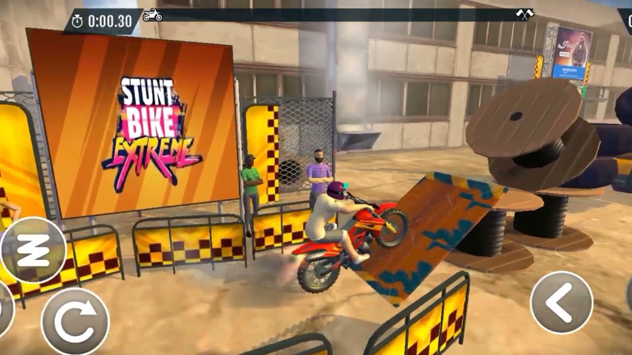 Bike stand mension game record 🎮