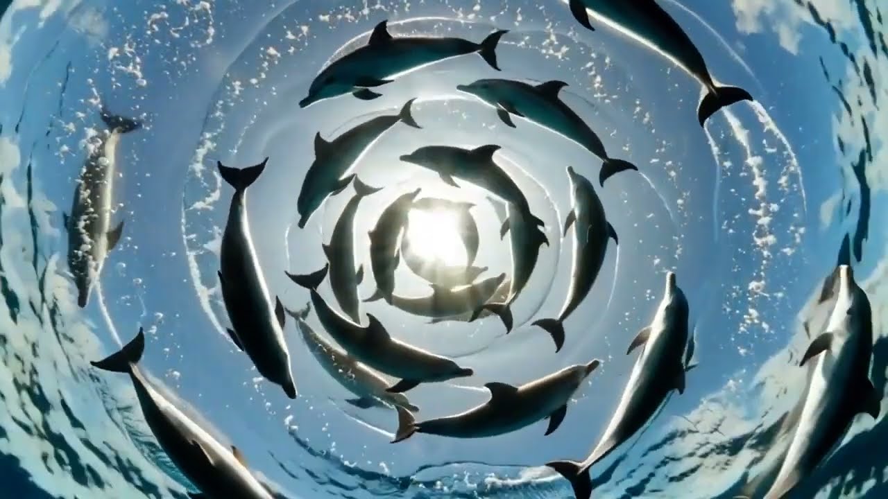 639Hz Healing Frequency Music | Underwater Dolphin Meditation | Calm Sleep & Heart Chakra