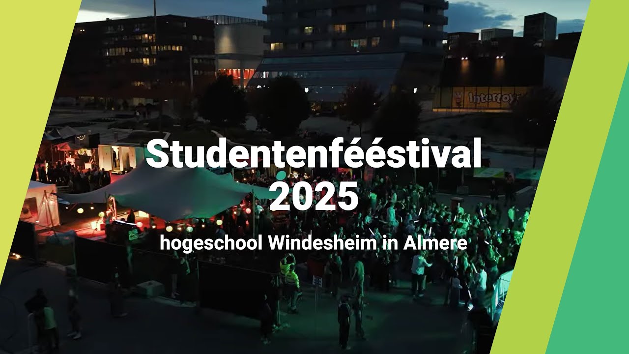 Aftermovie Studentenf&eacute;&eacute;stival 2025 | hogeschool Windesheim