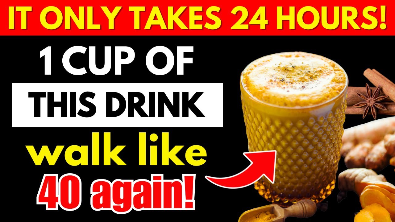 Over 60? THIS Drink INCREASES Blood Flow and Circulation in Your Legs & Feet! | Senior Health