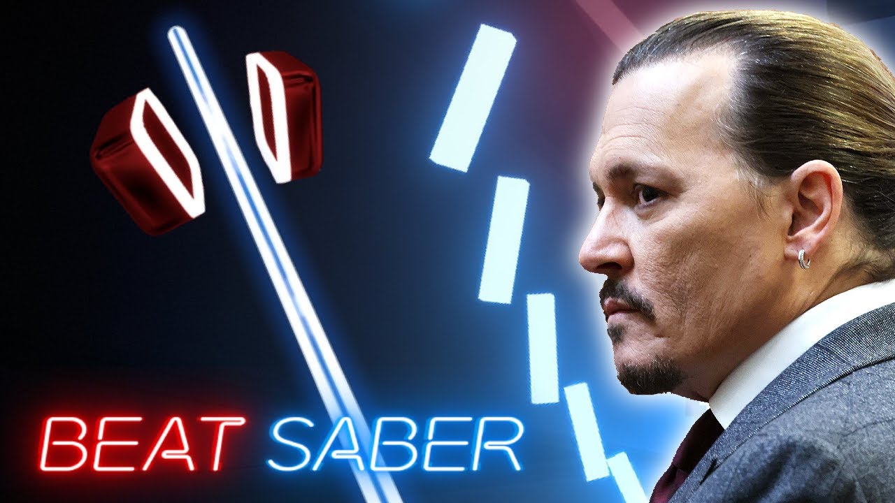 Johnny Depp and Amber Heard Trial Theme Song - Beat Saber | Oculus Quest 2