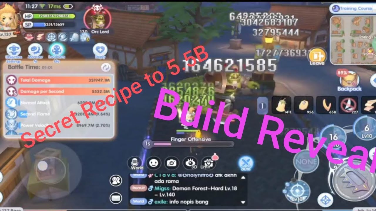 ROX Inquisitor sharing our secret recipe 4B to 5.5B DPS