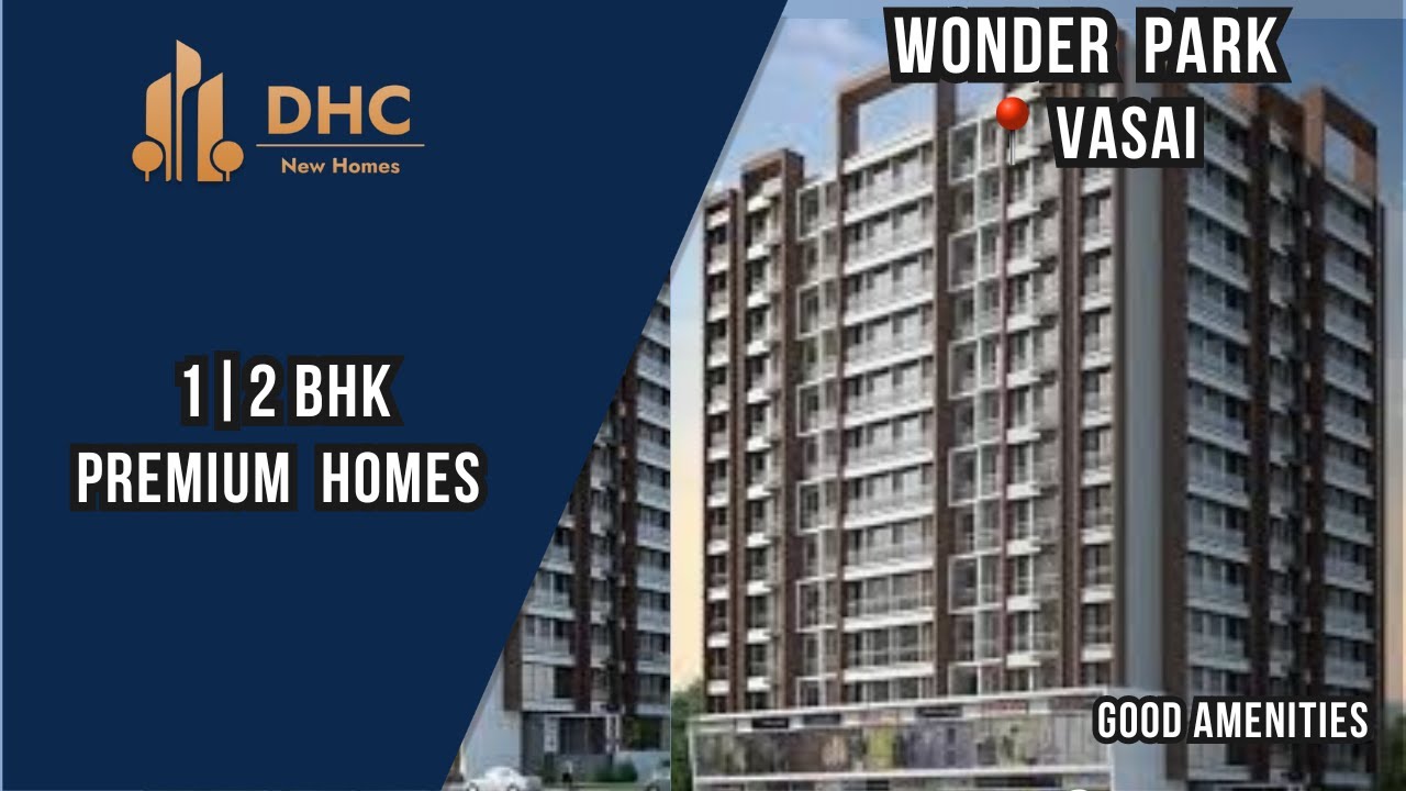 Wonder Park in Vasai East, Mumbai | Premium 1bhk |2bhk |Flats for sale |sample flat video| #vasai