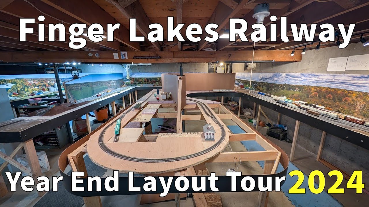 Paul Stamp's Finger Lakes Railway Layout Tour (2024)