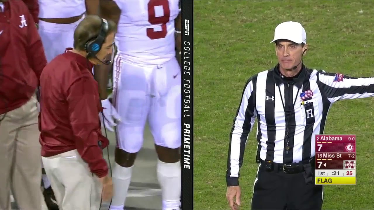 Alabama vs Mississippi State, 2017 (in under 35 minutes)