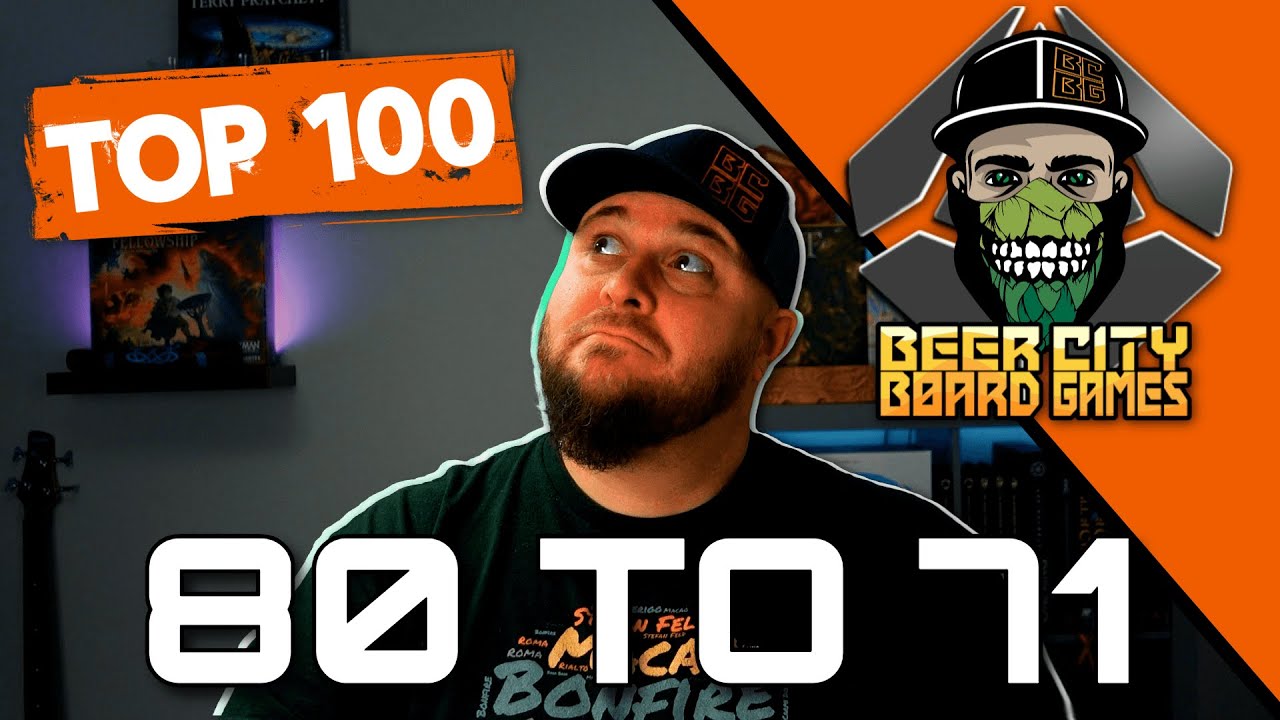 Топ-100 настольных игр всех времен (2025) | № 80–71 - Комбинации, цивилизации и кровавая бойня!