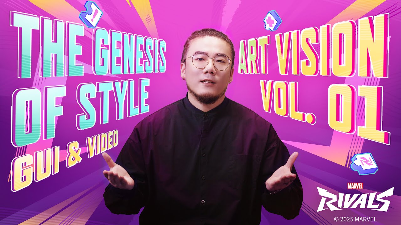 Art Vision Vol. 01 // The Genesis of Style: GUI & Video | Marvel Rivals